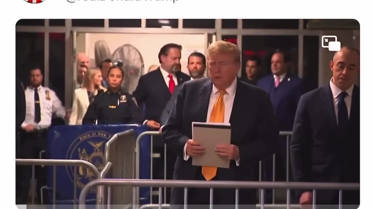 President Trump Speaks after court 5/21/2024