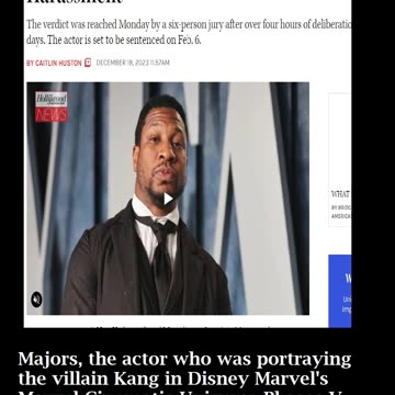 Disney Marvel's Kang Actor Found Guilty in NY Court!