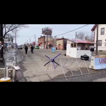 This is what it looks like right now outside the courthouse in #Minneapolis.