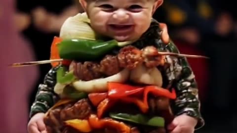 Cute Baby Ramp Walk