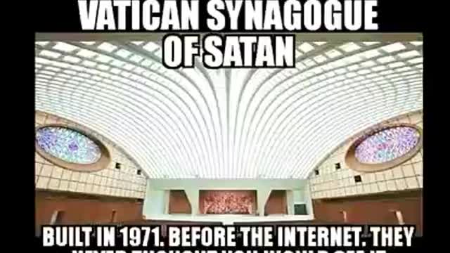 Vatican, synagogue de satan