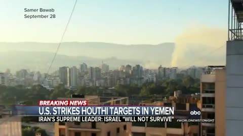 US forces strike 15 Houthi rebel targets in Yemen