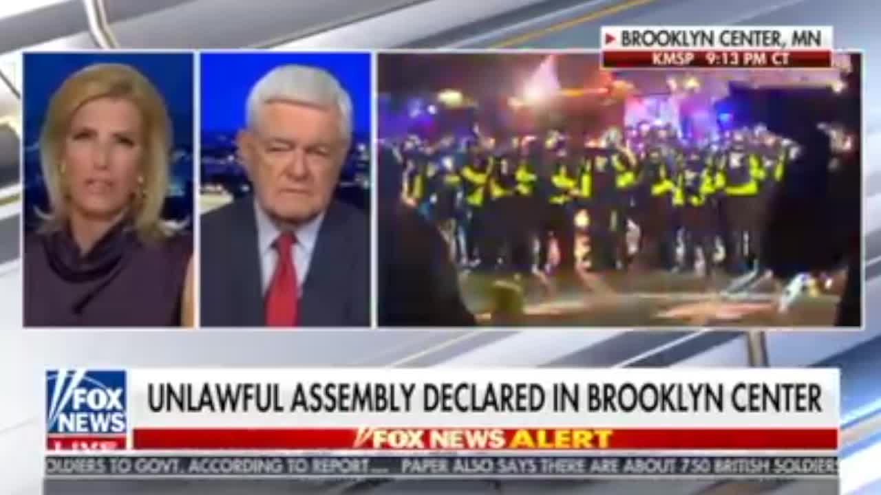 NEWT GINGRICH'S EXCELLENT COMMENTS ON THE RIOTS