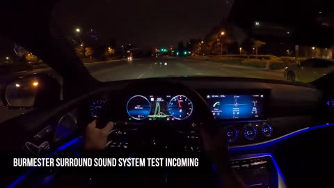 2023 Mercedes-AMG GT 63 S Coupe POV Night Drive (3D Audio)(ASMR)