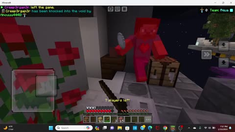 minecraft pvp with clown perire pvp song