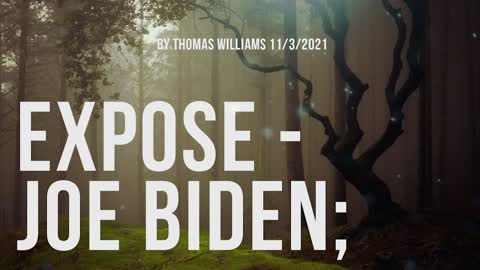 Expose - Joe Biden;