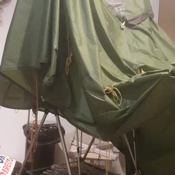 Cloud peak 2 drying indoors..