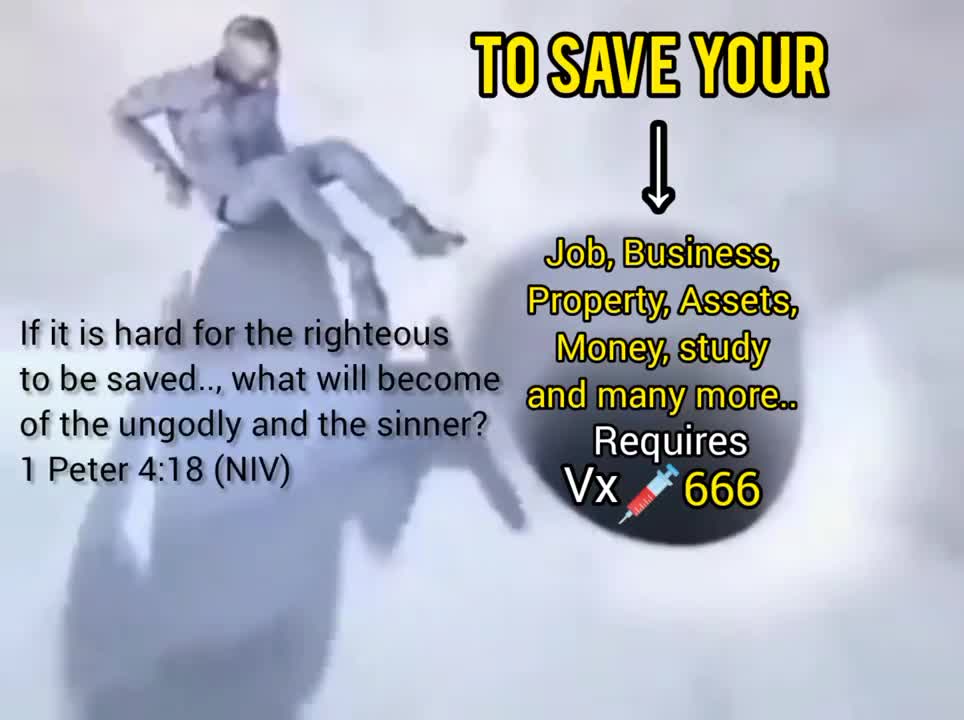 To save your JOB, PROPERTY, BUSINESS...requires Vx