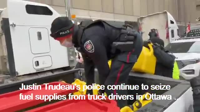 You Won't Believe How Canadians Responded to Police Seizing Gas!!!