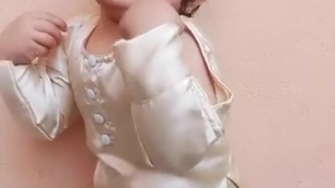 Funny baby dance