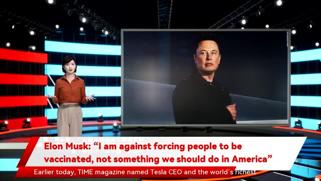 Ellon Musk says that he is Against of forcing peopls to get vaccinated