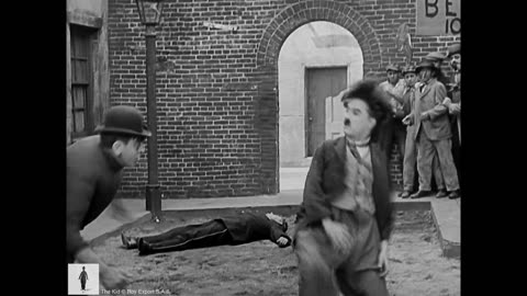 Charlie Chaplin - The Kid - Fight Scene