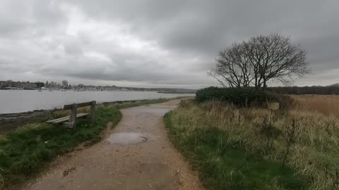 let's go for this riverside hike
