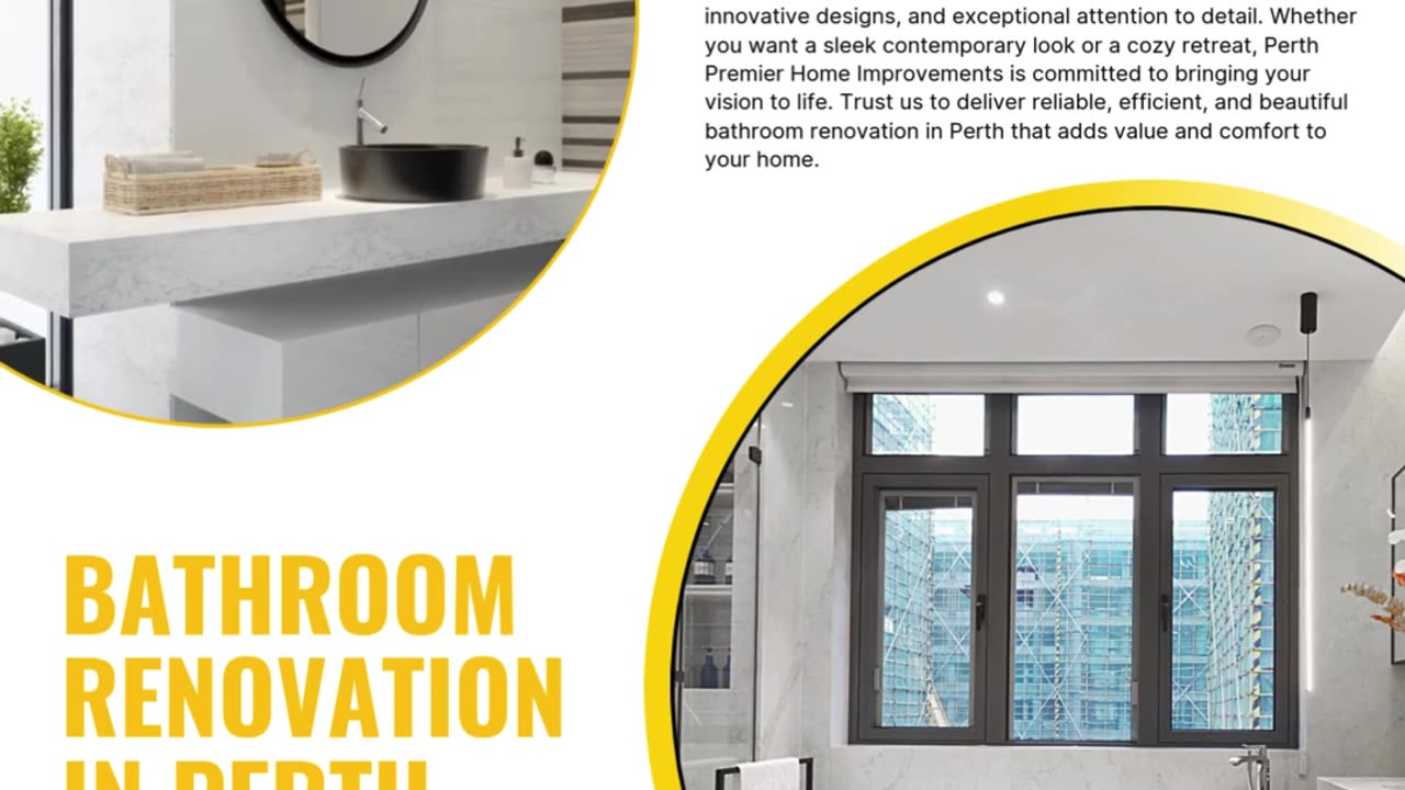 Transform Your Space with Custom Bathroom Renovation Services in Perth