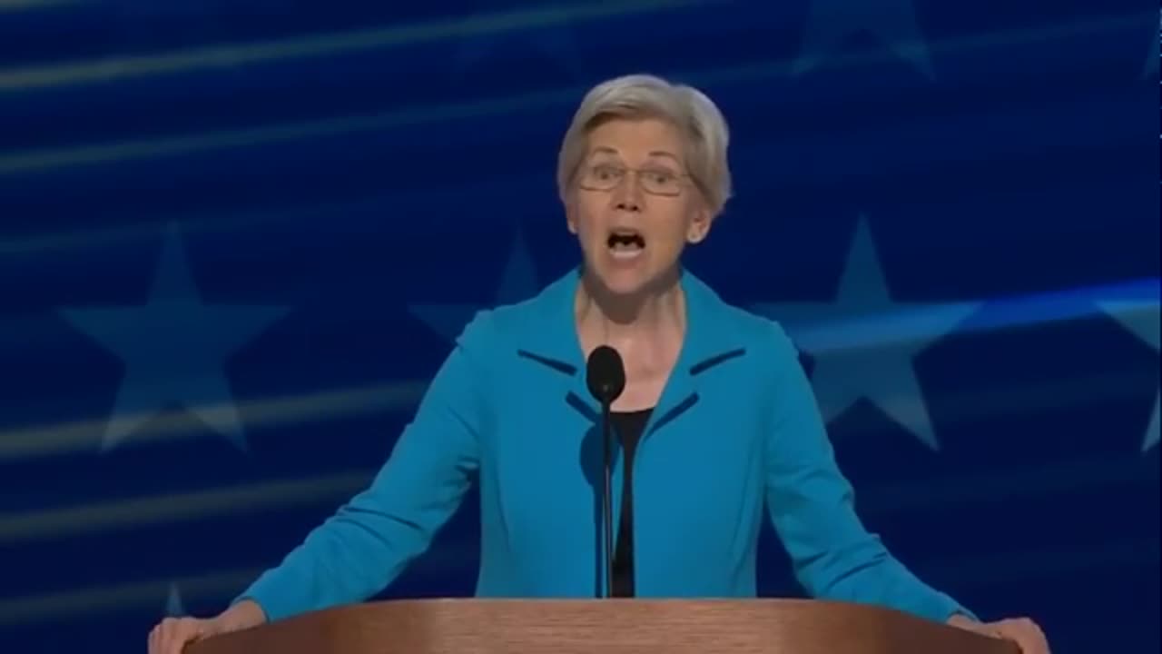 Elizabeth Warren gets emotional at DNC