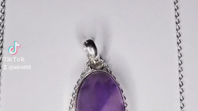 Amethyst pendant