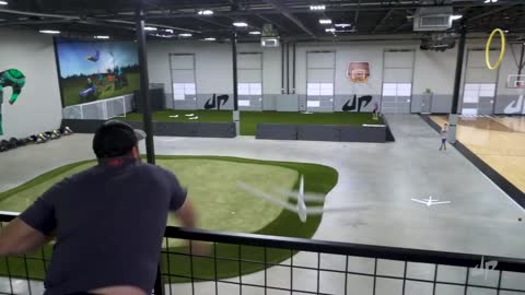 Dude Perfect Airplane Trick Shot GONE WRONG