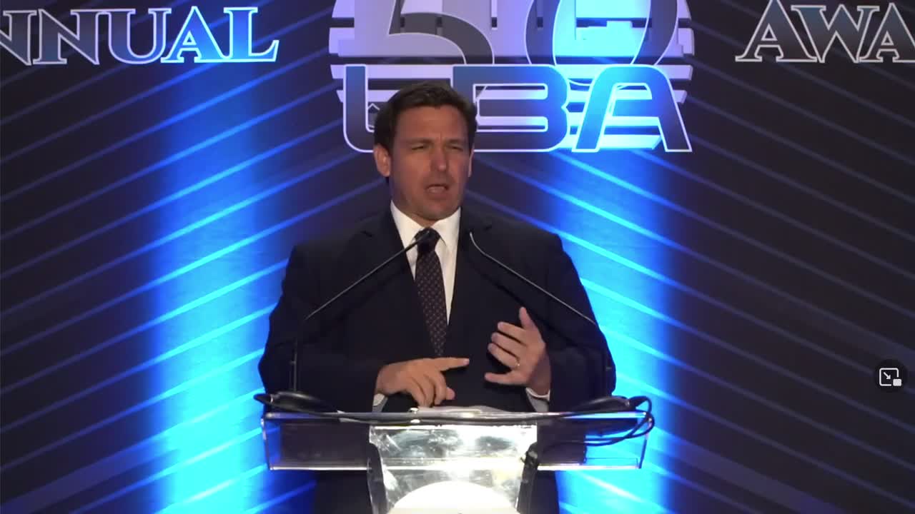 Gov. DeSantis expresses support for law enforcement