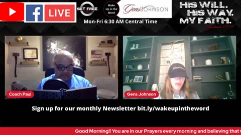 E 166 Wake Up In The Word with Pastor Paul and Gens Johnson the Mindset Master