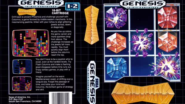 SEGA Genesis - Columns Soundtrack