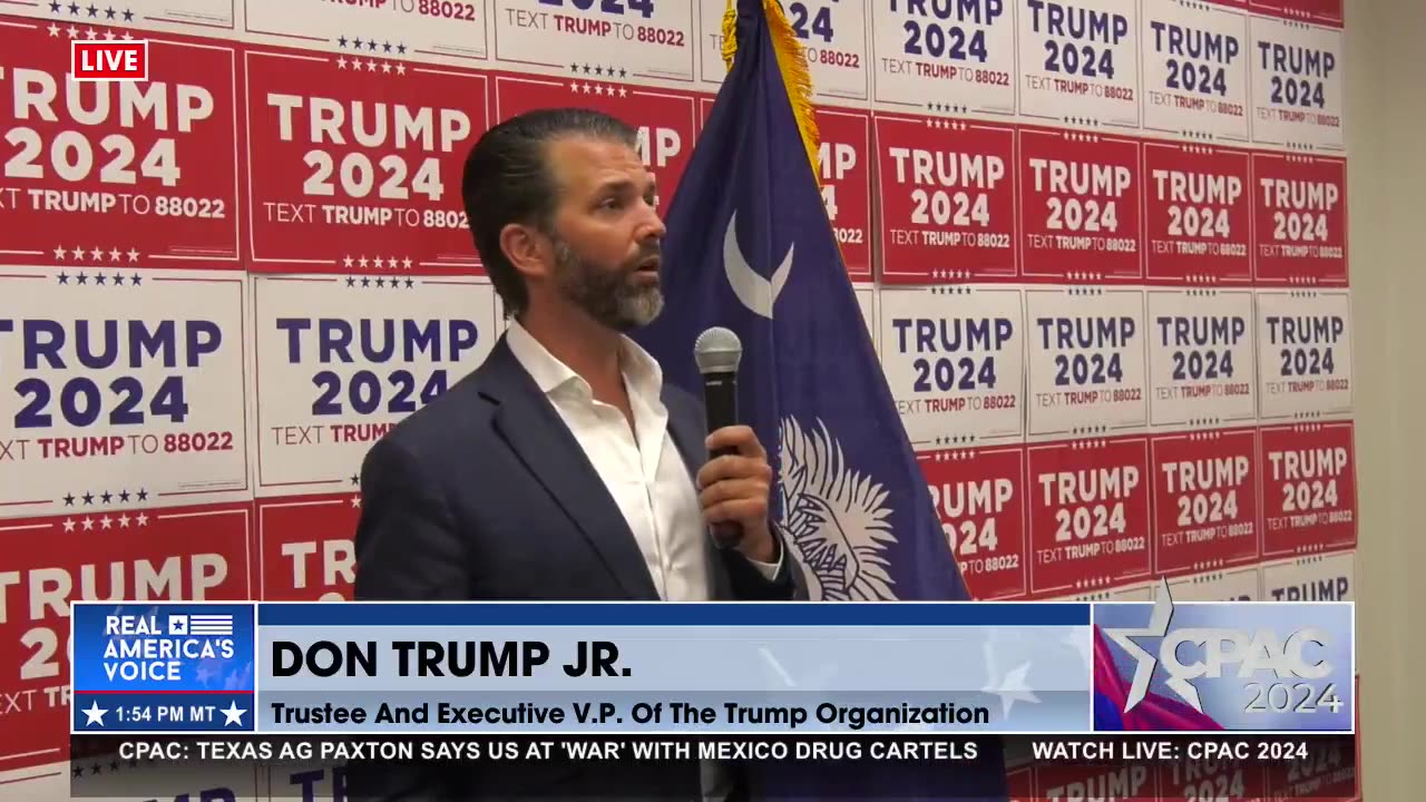 Donald Trump Jr. Calls Out Democrats for Open Southern Border