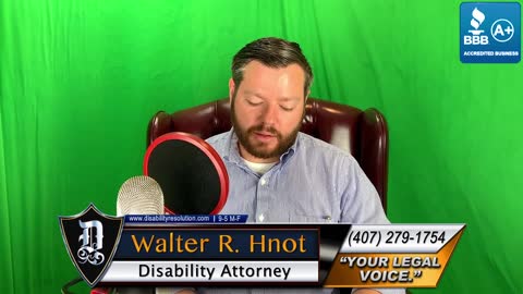 #50 of 50 (School) Trick Disability ALJ Questions You May Hear At Your Hearing Attorney Walter Hnot