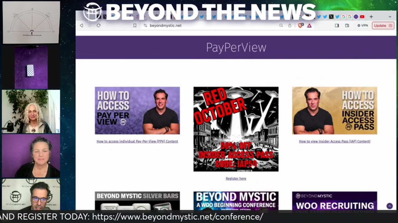 🟢 BEYOND THE NEWS with JANINE, JEAN-CLAUDE & ASHALA PUBLIC EDITION - OCT 17