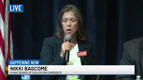 Who Does NHC School Board Candidate Nikki Bascome supports for NC Superintendent