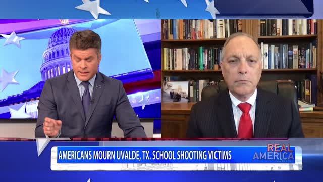 REAL AMERICA -- Dan Ball W/ Rep. Andy Biggs, Spend Tax-Payer Money On Arming Our Schools, 5/25/22