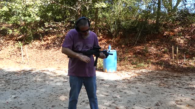 Folding Brace PAK9, Back at the Range. KMag function test