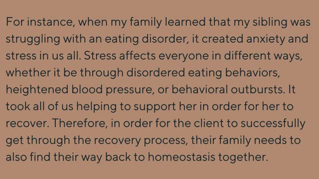 Family Therapy and Involvement