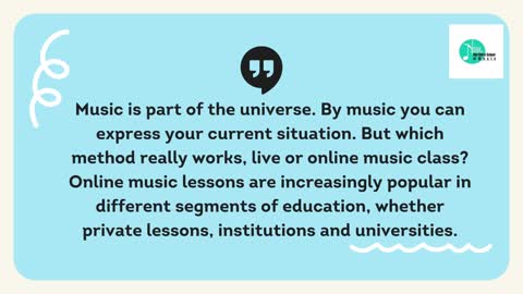 Advantages of Taking Online Music Lessons