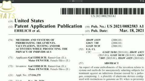 A look into a frightening US patent to connect AI to people's vaccination status.