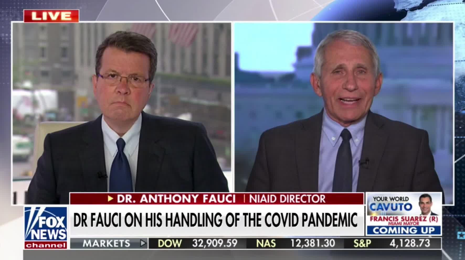 Fauci is asked if he regrets the sweeping COVID shutdowns: "I didn't shut down anything."