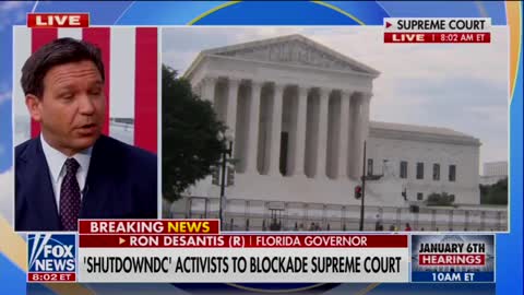 Governor DeSantis SHREDS The Dems For Attempts To Scare SCOTUS
