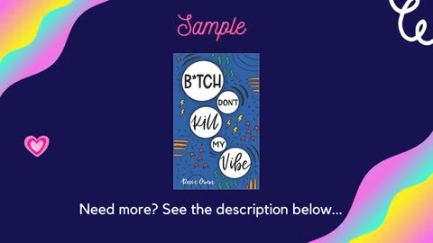 Book Recommendations | B*tch Don't Kill My Vibe | Self Help