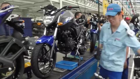 YAMAHA Motorbikes manufacturing 🇩🇪