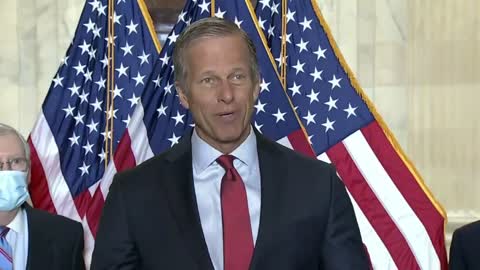 Sen. Thune: ‘One Important Piece of Infrastructure Is to Finish Building the Border Wall’