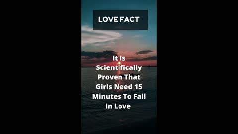 Love Facts Scientifically