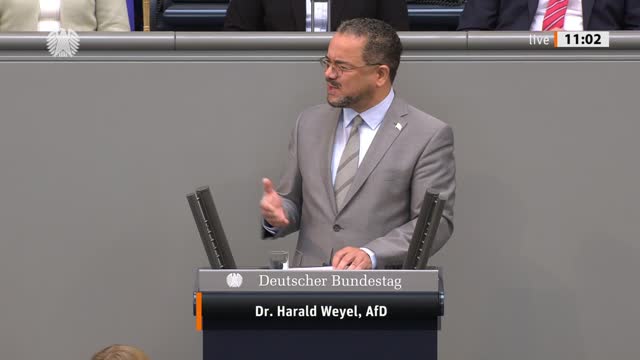 Prof. Dr. Harald Weyel Rede vom 31.05.2022 - Finanzen, Bundesrechnungshof