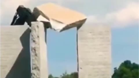 Guidestones exploded and demolished