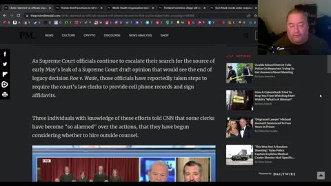 Supreme court leaker heats up