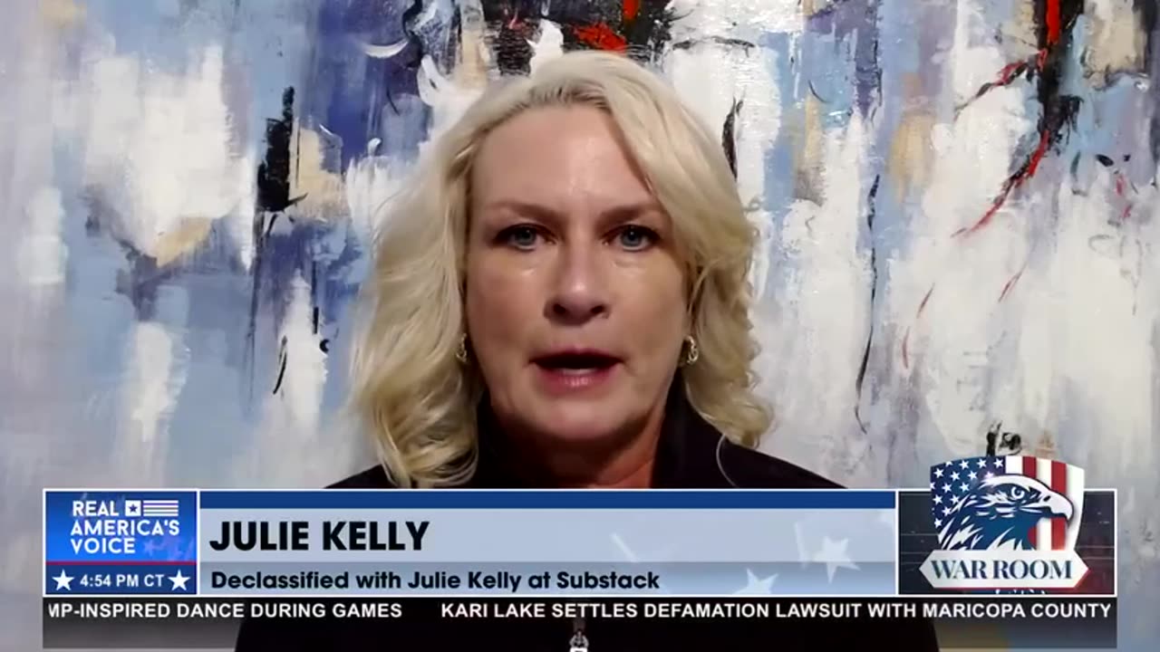 War Room GETTR- Julie Kelly: Inside Of The DOJ, The Hunters Become The Hunted