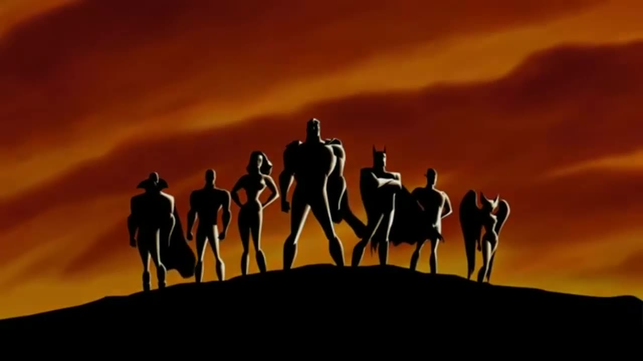 Justice League_ The Animated Series _ Opening Theme _ 1080p 【HD】 Bluray _)