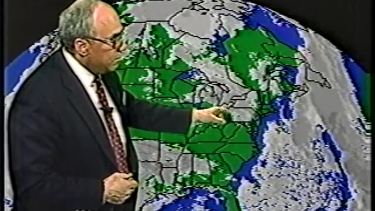 February 26, 1988, Weather Forecast on WPIX NY