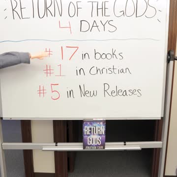 #17 on Amazon today! The Return of the Gods by Jonathan Cahn