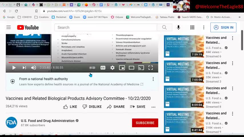 FDA is Busted Caught declaring Vaxx side effects on 10-22-2020 and well before roll-out