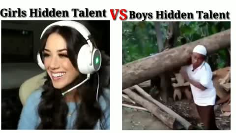 Girls hidden telent Vs boys hidden telent