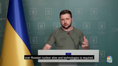 Zelenskyy Claims Russia Launched Missiles That Flew Over Three Nuclear Plants