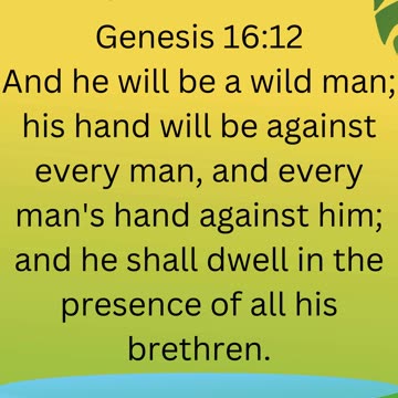 "Hagar's Son: A Prophecy of Greatness."